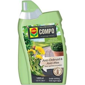 Compo Anti-Onkruid & Anti-Mos Opritten & Paden Concentraat 1 liter