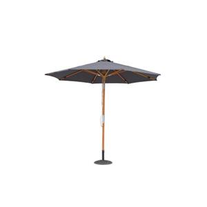 Central Park tuinparasol Vada hout 2,9m antraciet