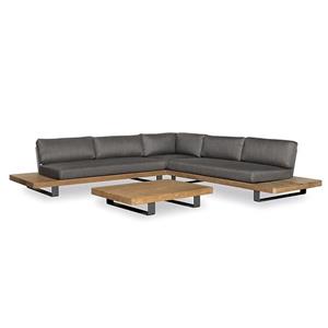 AVH-Outdoor New York hoek loungeset 4-delig teak