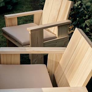 Hay Sitzkissen für Crate Stuhl Beige