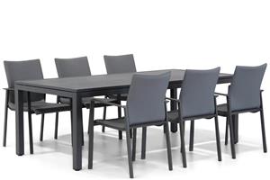 Lifestyle Garden Furniture Lifestyle Rome/Concept 220 cm dining tuinset 7-delig