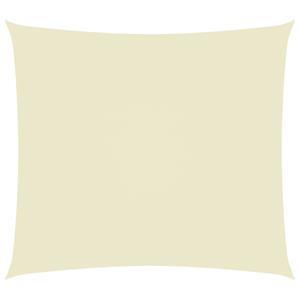 VIDAXL Sonnensegel Oxford-gewebe Rechteckig 2,5x3,5 M Creme