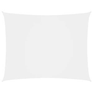 VIDAXL Sonnensegel Oxford-gewebe Rechteckig 2,5x3,5 M Weiß