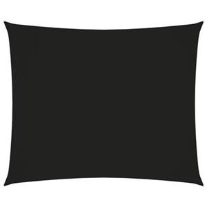 vidaxl Zonnescherm rechthoekig 3x4 m oxford stof zwart