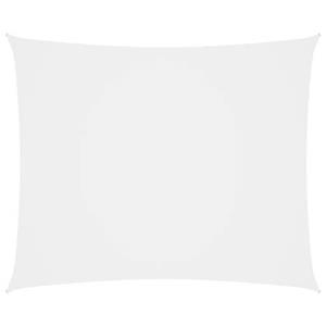 VIDAXL Sonnensegel Oxford-gewebe Rechteckig 5x6 M Weiß