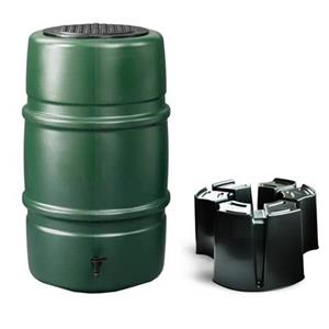 Harcostar  Regentonset  - 227 Liter Groen + Voet
