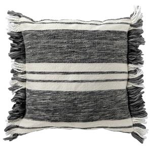 Dutch Decor  EDGAR - Sierkussen 45x45 cm Charcoal Gray - grijs