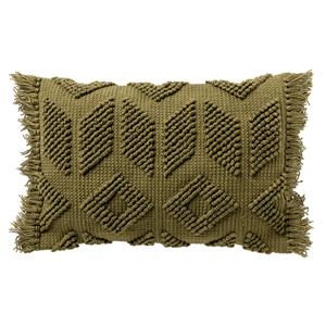 Dutch Decor  ODIN - Sierkussen 40x60 cm Olive Branch - groen