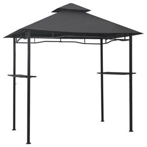 VIDAXL Bbq-pavillon 240x150x255 Cm Anthrazit Stahl