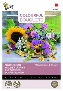 Buzzy Colourful Bouquets Marvelous Cut Flowers - Bloemzaden - Mengsels