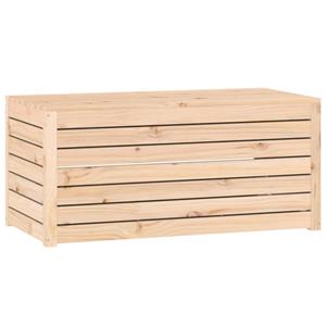 VidaXL Tuinbox 101x50,5x46,5 cm massief grenenhout