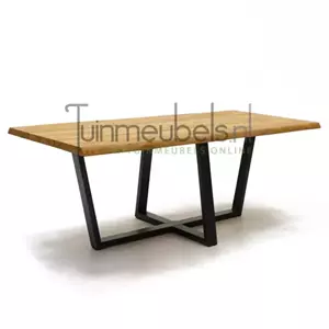 Vita Tuintafel Spectral U-poot teak L200B100cm