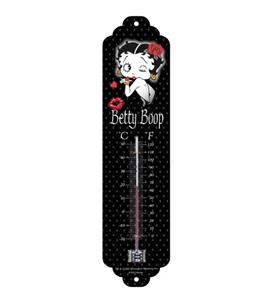 Nostalgic Art Thermometer Betty Boop hand kiss