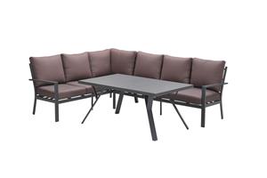 Sergio Lounge-Dining Set 3-teilig