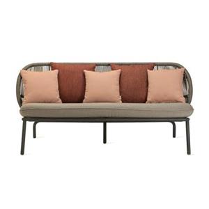 Vincent Sheppard Kodo 2.5 Zits Outdoor Lounge Bank - Fossil Grey -