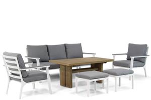 Lifestyle Garden Furniture Lifestyle Palazzo/Brighton 140 cm stoel-bank loungeset 6-delig