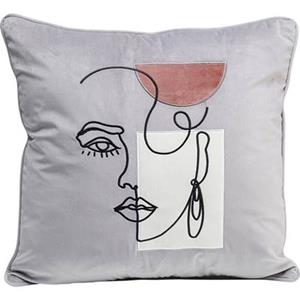 Kare Design Kussen Mademoiselle 45x45cm