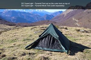 DD Hammocks Superlight Pyramid Mesh Tent