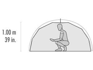 MSR Elixir 1 Tent - Green V2