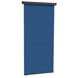 Vidaxl Balkon-seitenmarkise 117x250 Cm Blau