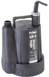 Kin Pumps Dompelpomp zonder vlotter - vlak zuigend -  - Primo - kunststof - 230 volt (Max. capaciteit 3,6m³/h)
