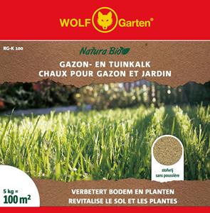 WOLF-Garten Natura Bio Gazon-/tuinkalk 5 kilo RG-K 100
