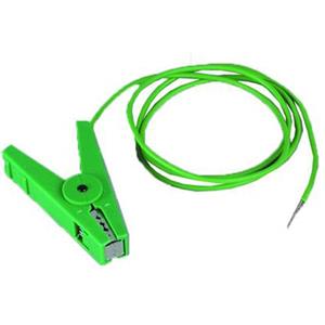 VSI Aansluit-Kabel met krokodillenbek groen
