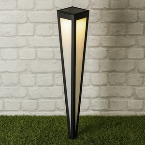 Voordeeldrogisterij Premium LED Tuinlamp Op Zonne Energie - 10 x 10 x 75 cm