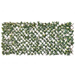 Nature Wilgen tuinafscheiding klimrek met ligusterblad - 90 x 180 cm
