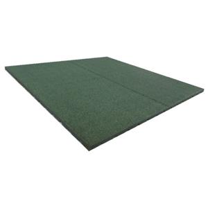HomingXL Terrastegel Rubber 100 x 100 (25 mm) groen
