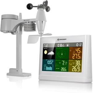 Bresser 5-in-1 Comfort Weercenter met Kleurendisplay (wit)