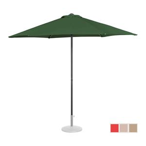 Uniprodo Parasol groot - groen - zeshoekig - Ø 270 cm