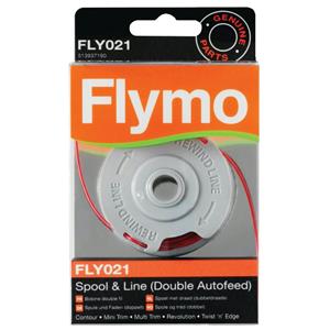 Flymo Dubbele Draadspoel FLY021 1,5 MM 2x5 Meter