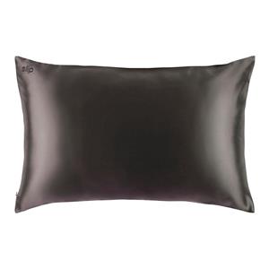 Slipsilk - Slipsilk - Rechteckiger Kissenbezug - Pillowcase Queen Charcoal