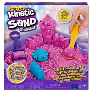 Spinmaster Kinetic Sand Sparkling Sandcastle Pink