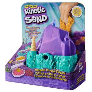 Spinmaster Kinetic Sand Mermaid Crystal Playset
