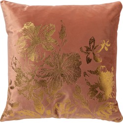 Dutch Decor LILY - Kussenhoes 45x45 cm Muted Clay - roze - 