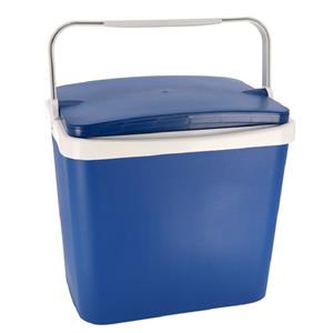 Shoppartners Koelbox donkerblauw 29 liter x 29 x 44 cm -