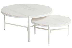 Hartman Carson koffietafel wit dia. 6 H 30 cm 