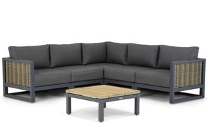 Santika Furniture Santika Salviano/Riviera 75 cm hoek loungeset 6-delig
