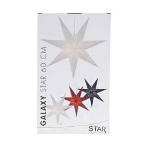 STAR TRADING Decoratie ster Galaxy van papier, wit Ø 60 cm