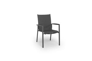 Tierra Outdoor Foxx Stockable Chair Antraciet / Aluminium - 