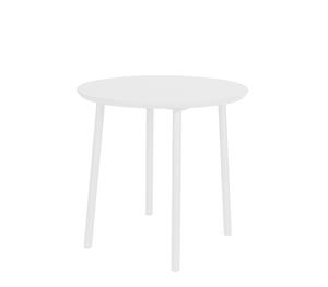 Max&Luuk George table diameter80x75 cm alu white