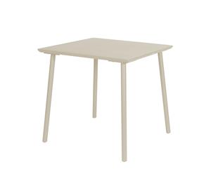 Max&Luuk George table 80x80x75 cm alu pearl grey