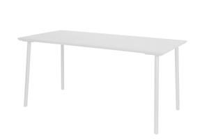 Max&Luuk George table 160x80x75 cm alu white