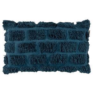 Vtwonen Sierkussen Tufted Donker Blauw (40x50 cm)
