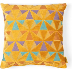 Bold Monkey Start The Fireworks Pillow Yellow