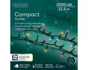 Lumineo Led compact 2250cm-1000l groen/soft multi