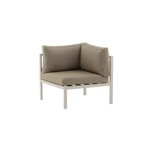 Nest outdoor Milena modulair loungeset hoekelement beige - 74 x 74 cm