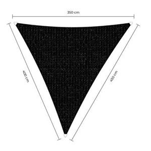 Sunfighters schaduwdoek driehoek 0.035x0.04x0.045m Zwart